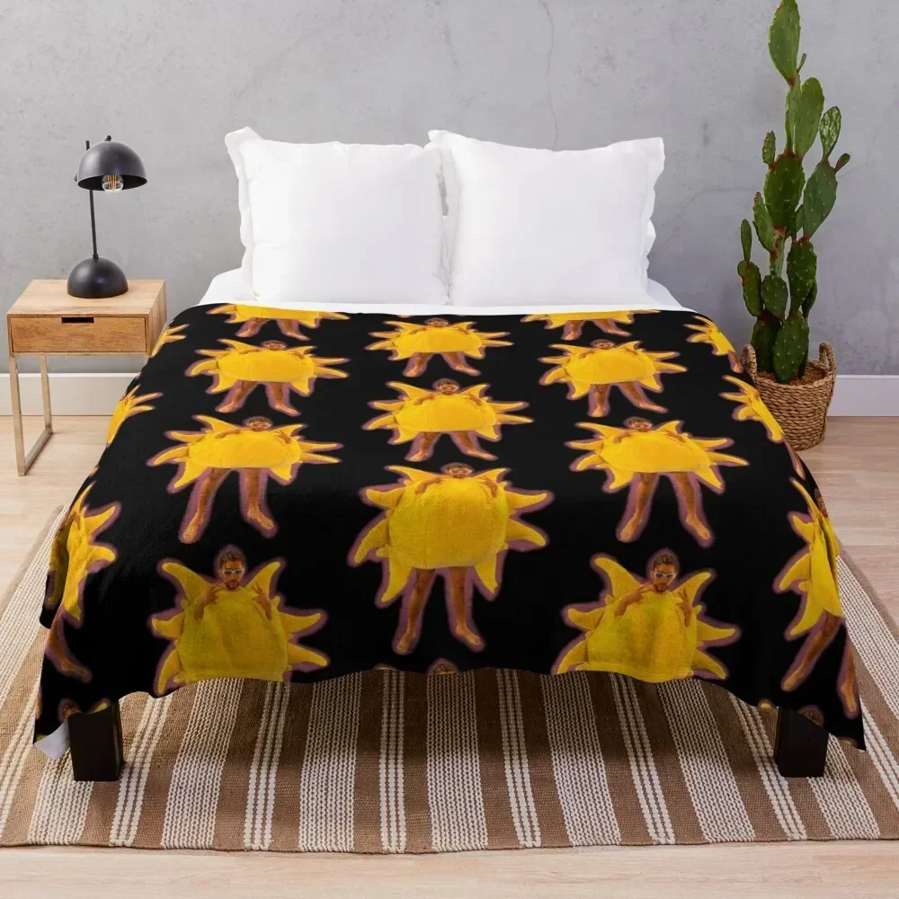 Винтажное одеяло для младенцев Bad Bunny Neverita video sol