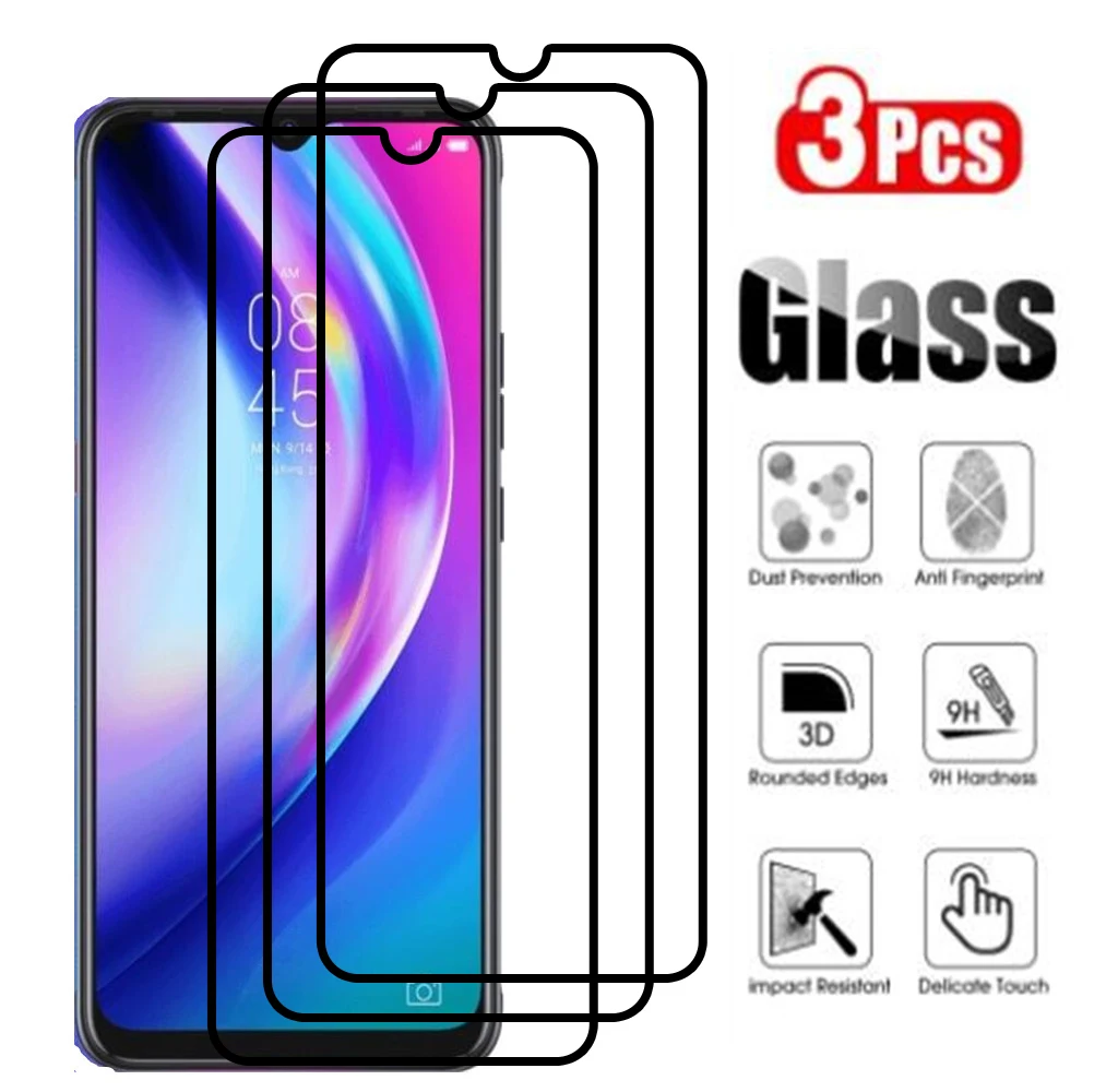 

Защитное стекло, закаленное стекло для Tecno Power 4, 3 шт.