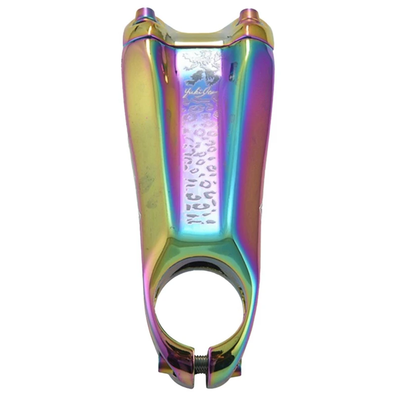 

KRSCT CNC Colorful Bicycle Stem Road Mountain Bike Stem Mtb 20 Degree 28.6X31.8Mm 90Mm Cycling Bike Parts Colorful