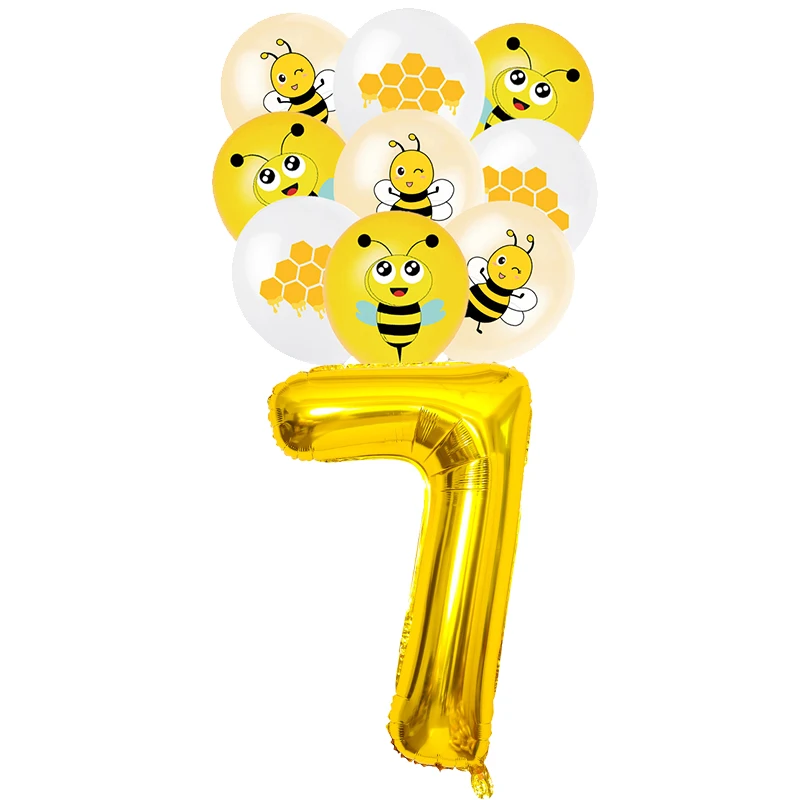 Disney Panda Frog Rabbit Animal Cat Honeybee Theme Birthday Party Decoration Latex Aluminum Digital Balloon Baby Shower Boy Gift