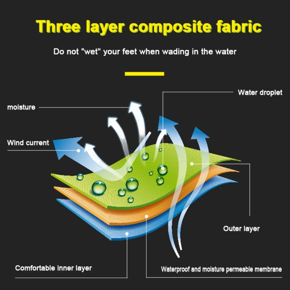 Waterproof Camping Cycling Ski Adventure Mountaineering Socks Warm Daily Hiking Wading Moving Stockings Outdoor Sports Socks