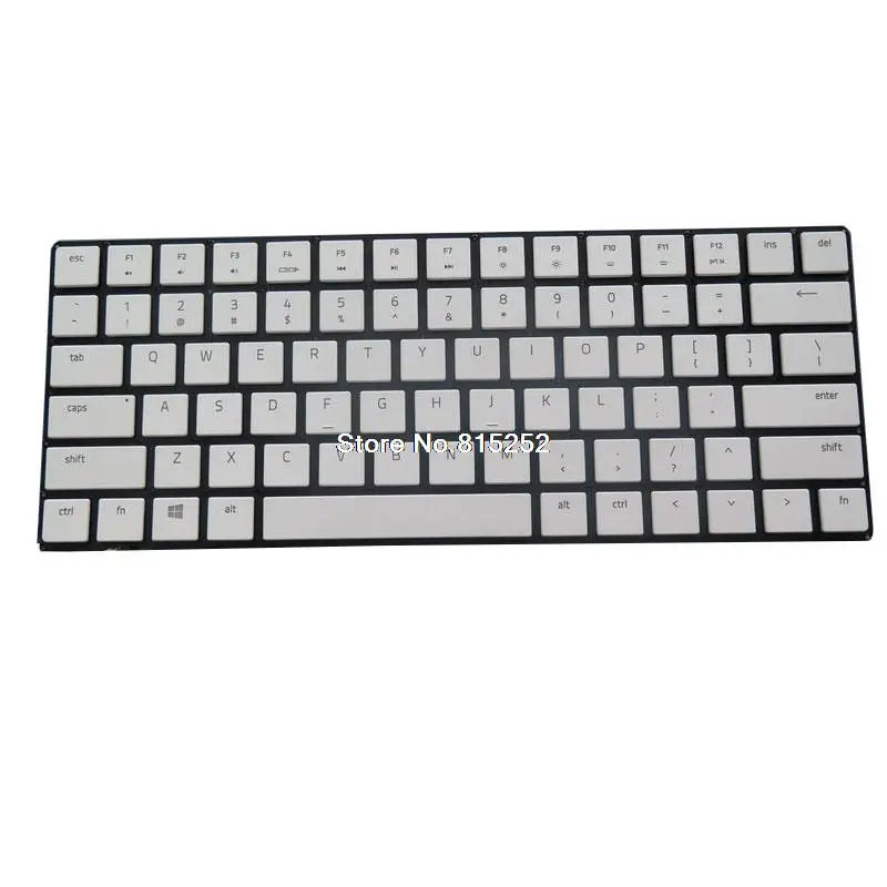 

Laptop Keyboard For RAZER Blade RZ09-0288 RZ09-02886 RZ09-02886EM2 United States US White Without Frame NEW