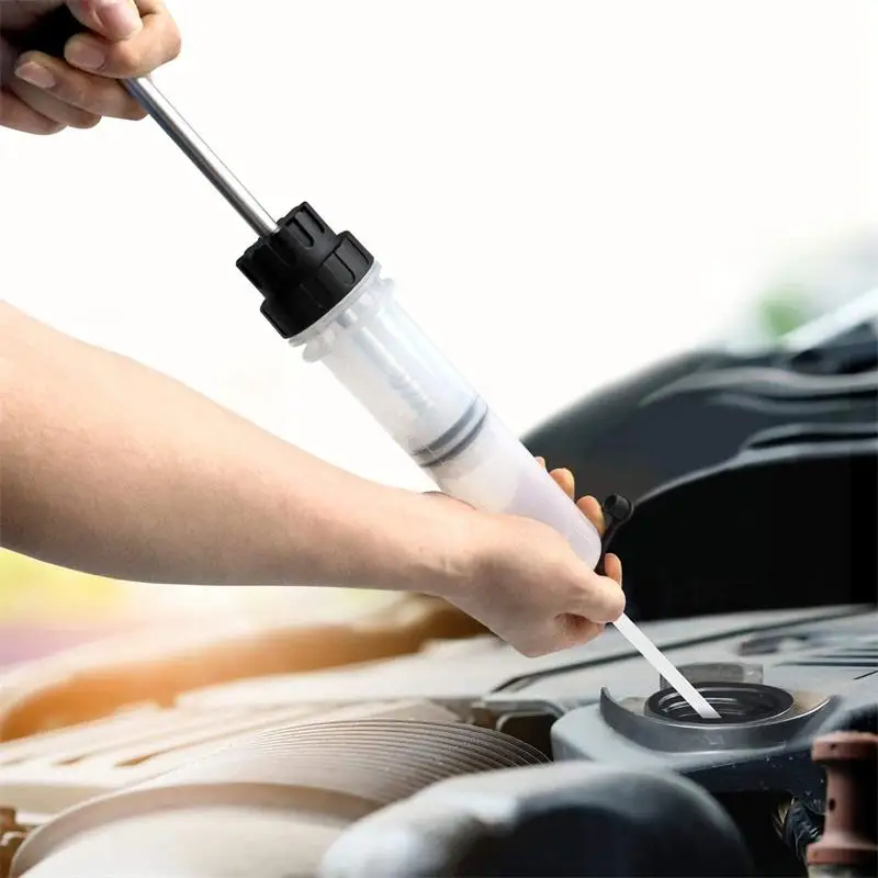 

Car Oil Fluid Extractor 200/500ML Automotive Fuel Brake Liquid Extraction Transfer Filling Syringe Oil Pump Car Supplies