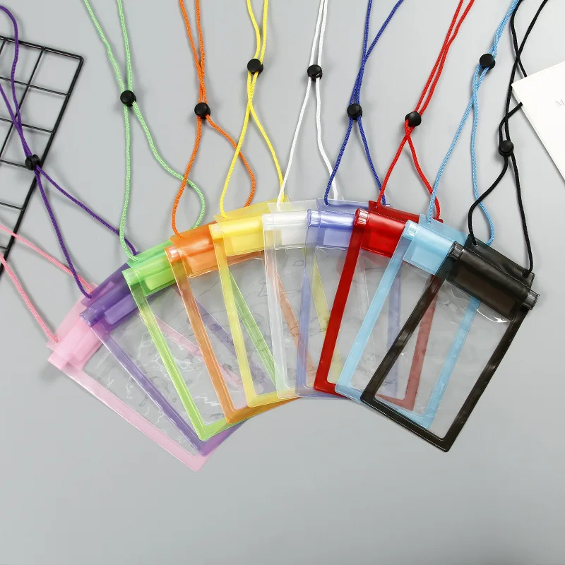 

Sealing Waterproof Phone Bags with Strap Protect Bag Dry Pouch Protective Case Cover 3.5 inch -6 inch Smart Phone Swimming Bags