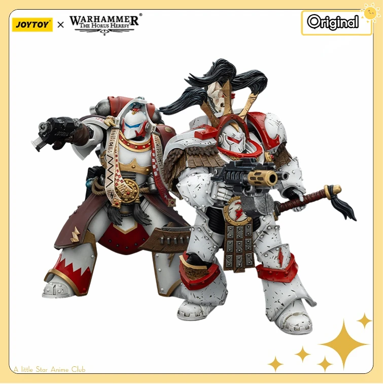 Фото Фигурка JOYTOY 1/18 Warhammer 40000 White Scars Stormseer Consul/Legion Praetor в броне Cataphractii Terminator №4