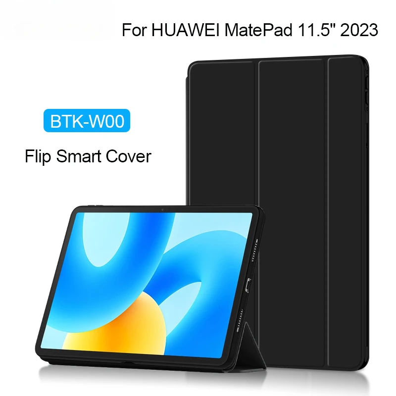 

Shockproof Smart Tablet Case for Huawei MatePad 11.5 2023 BTK-W00 with Auto Sleep Wake Protective Casing Cover
