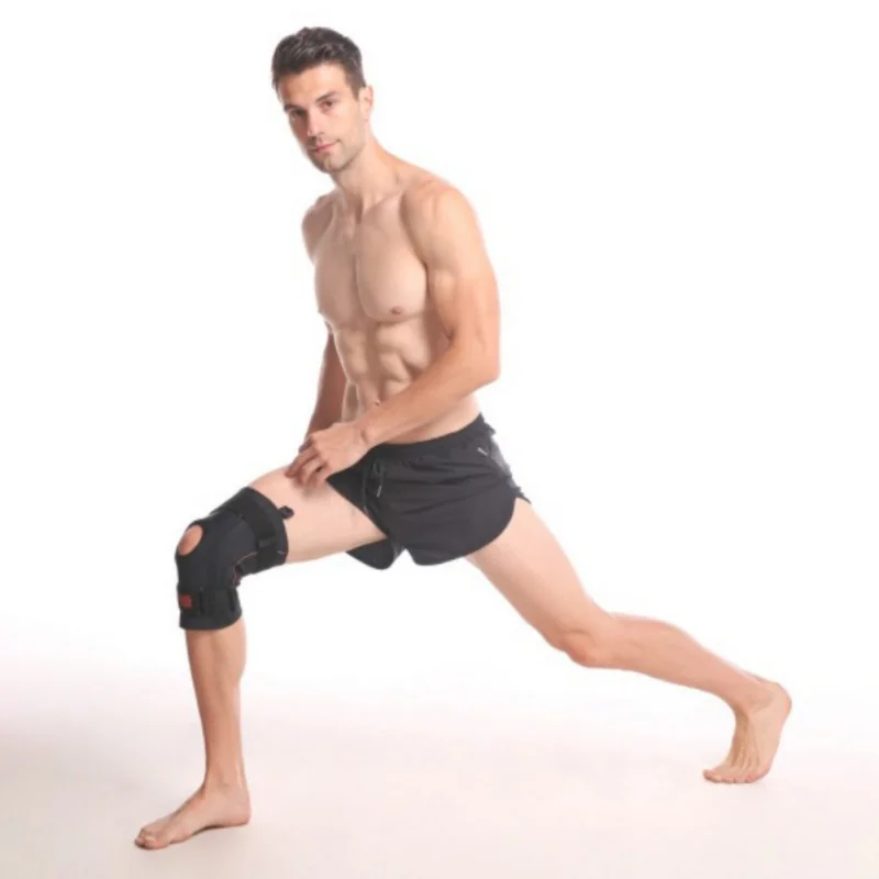 

Бандаж на колено для мужчин и женщин, спортивный фиксатор для бега, баскетбола, амортизирующий, iscus, для фитнеса