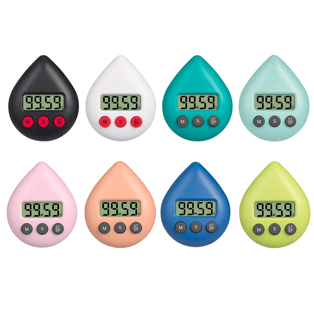 

Electronic Countdown LCD Digital Timer Kitchen Cooking Cooking Count Up Countdown Alarm Shower Clock Timer Mini LCD Counter Tool