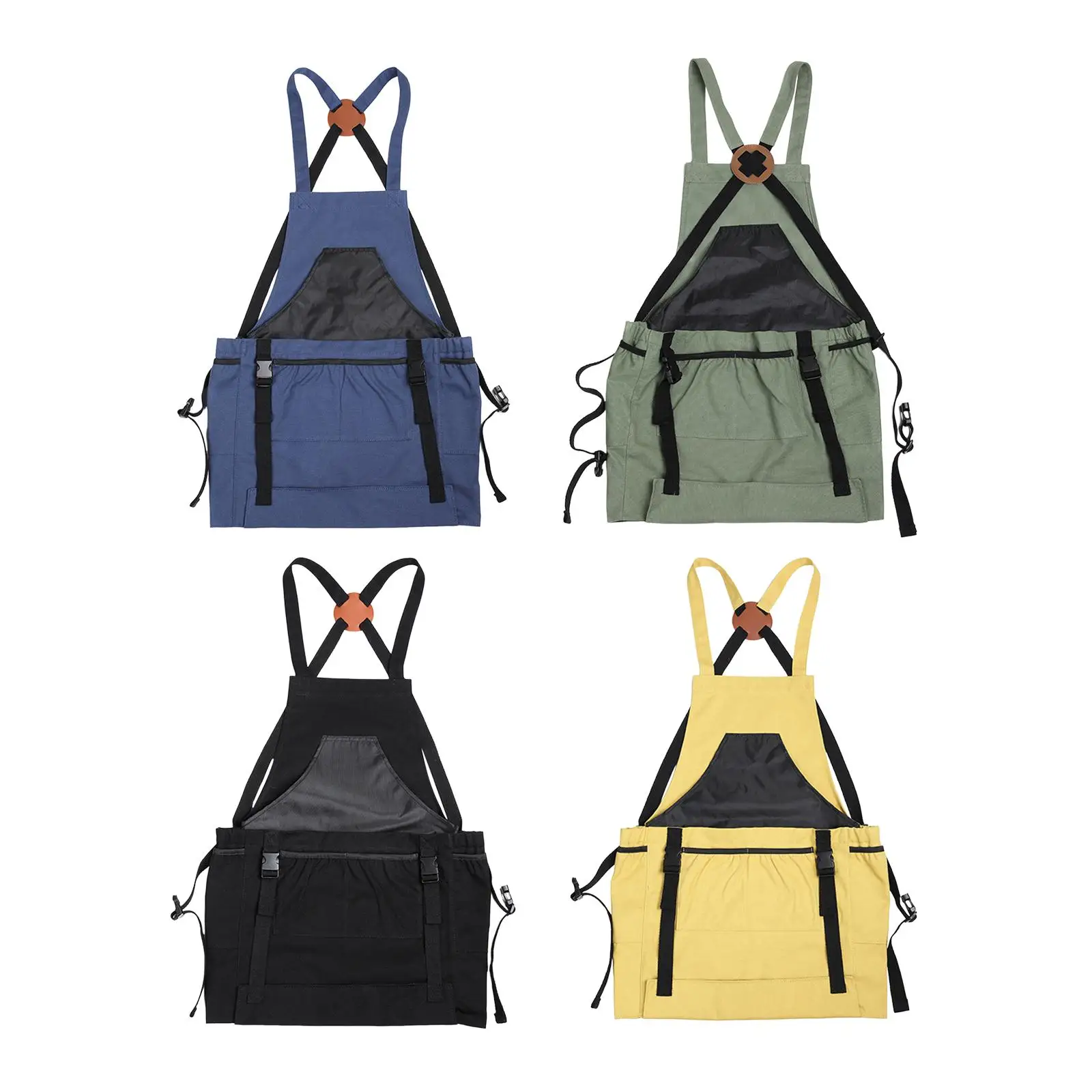 

Фартук для сада, кухонный фартук, износостойкий Рабочий Фартук унисекс для работы, фартук для садоводства, инструмент для уборки дома