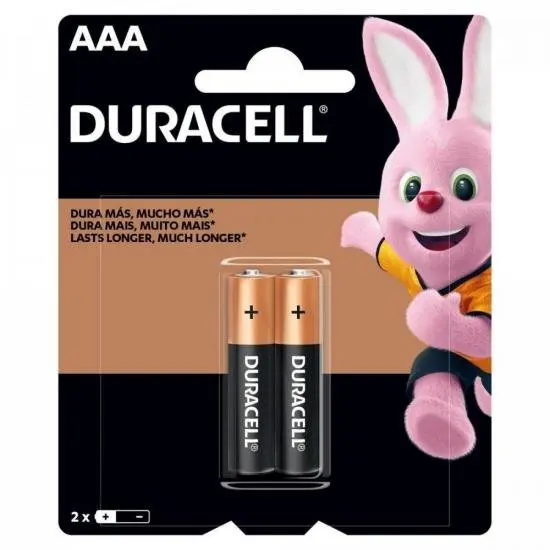 

AAA Alkaline Battery TN2400 (Box W/24 Batteries) (Cartde w/2 Batteries) DURACELL - CXF / 12