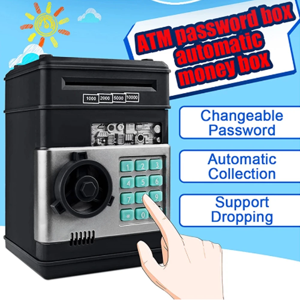 Электронная Копилка Di &amp zi банкомат с паролем копилка для денег монет сохранения