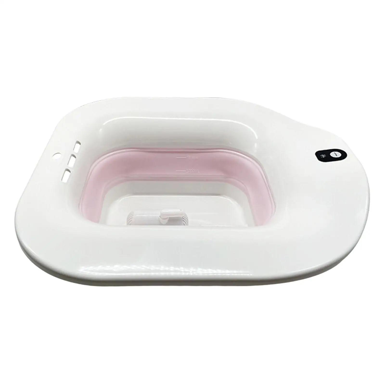 

Foldable Electric Sitz Bath Tub Collapsible Steam Baths Soothes and Cleanse Care Basin for Elderly Feminine Cleansing Women