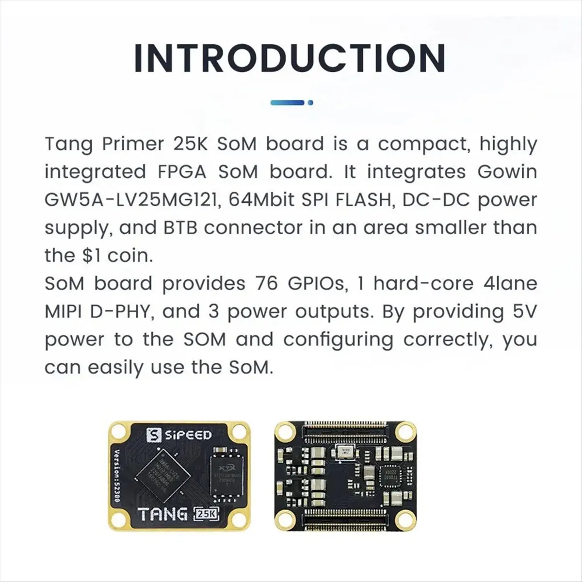 Фото Плата разработки FPGA Tang Primer 25K GW5A RISCV с PMOD и SDRAM-DT30 №4