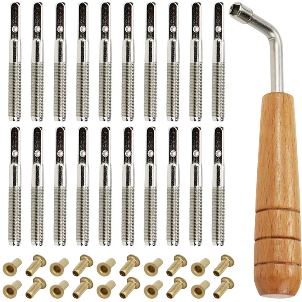 

Combination Wrenches Lyre Harp Peg Part Strudy Musical Instrument Zither Pin Accessory Replacement Tuning Jaw