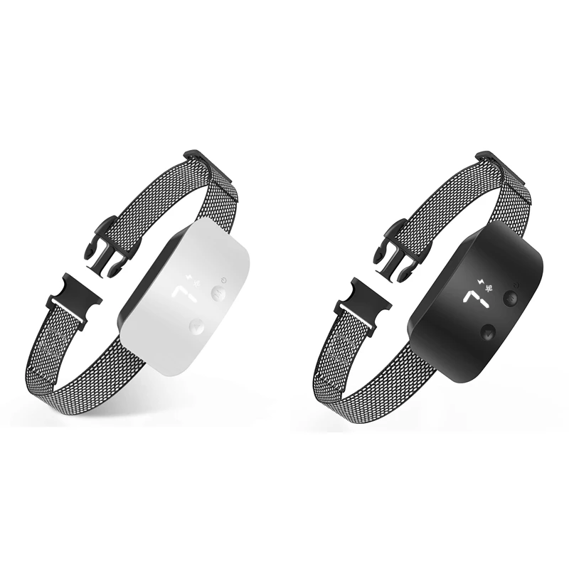 

Bark Collar For Dogs Rechargeable Anti Barking Training Collar With 7 Adjustable Sensitivity And Intensity Vibration