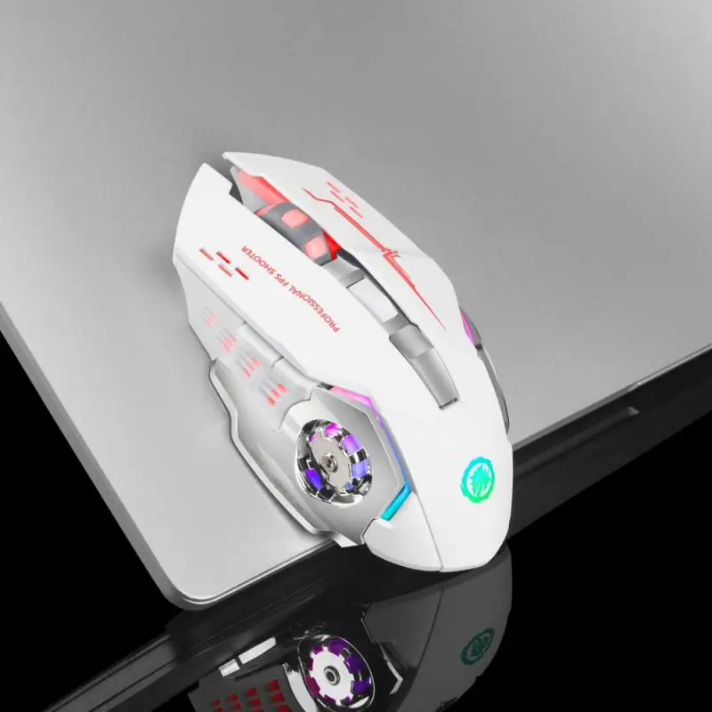 

Rechargeable Computer Mouse Rechargeable Or Battery Relieves Hand Fatigue Mouse Wireless 2.4g Wireless Mouse Office Mouse T2