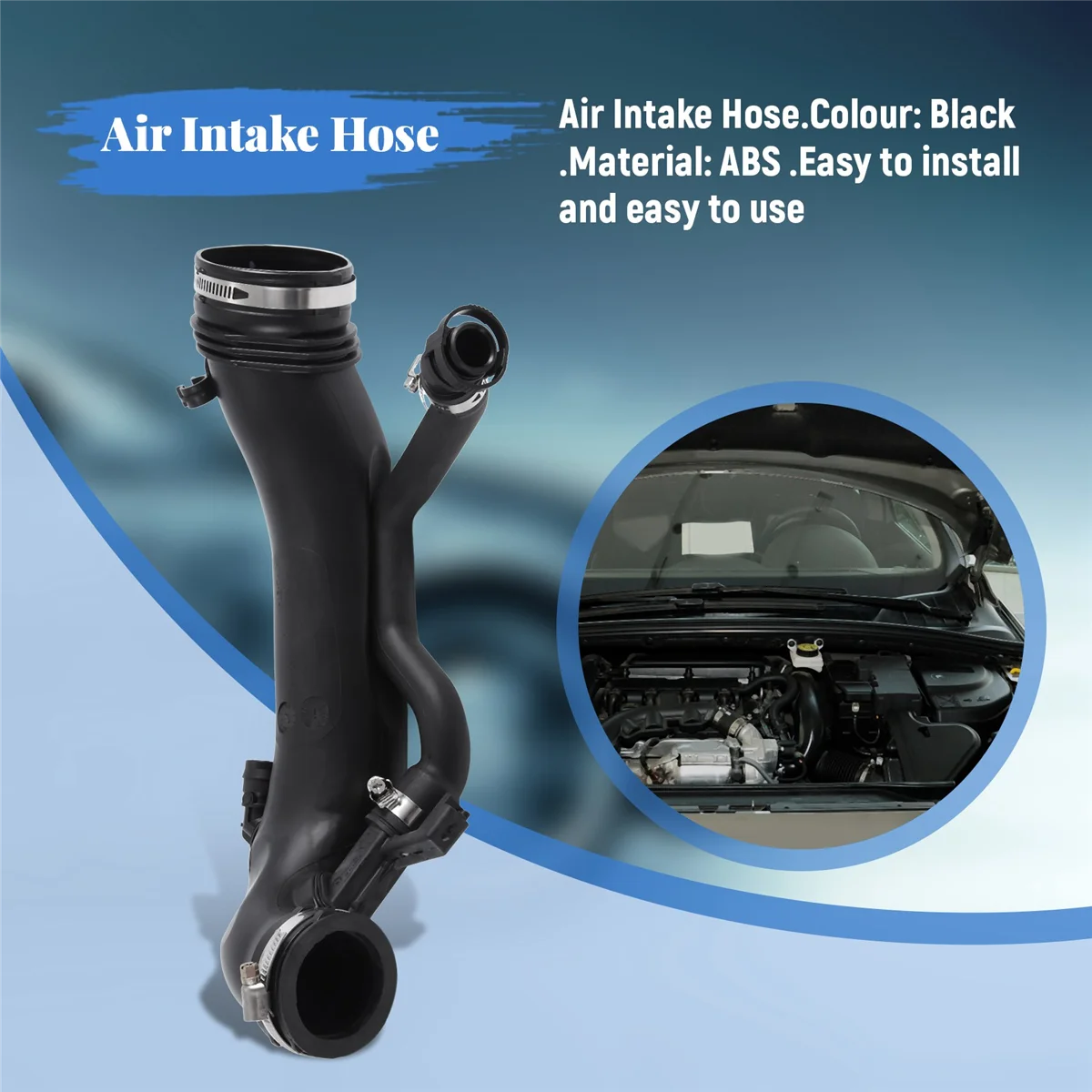 Воздухозаборник автомобиля турбошланг для 207 3008 5008 508 RCZ 1 6 16V C4 C4L C5 III 9811909980