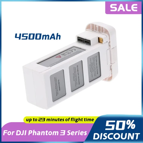 Акция, аккумулятор Phantom 3 SE 15,2 в 4500 мАч LiPo 4S 23 минуты для DJI Phantom 3 Professional/Standard/Advanced Drone Parts