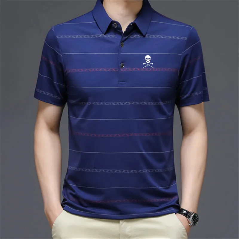 

Summer Men's Golf Shirts Quick-drying Breathable Polo Shirt Short Sleeve Top Golf Wear Man Short Sleeve clothes Golf clothing