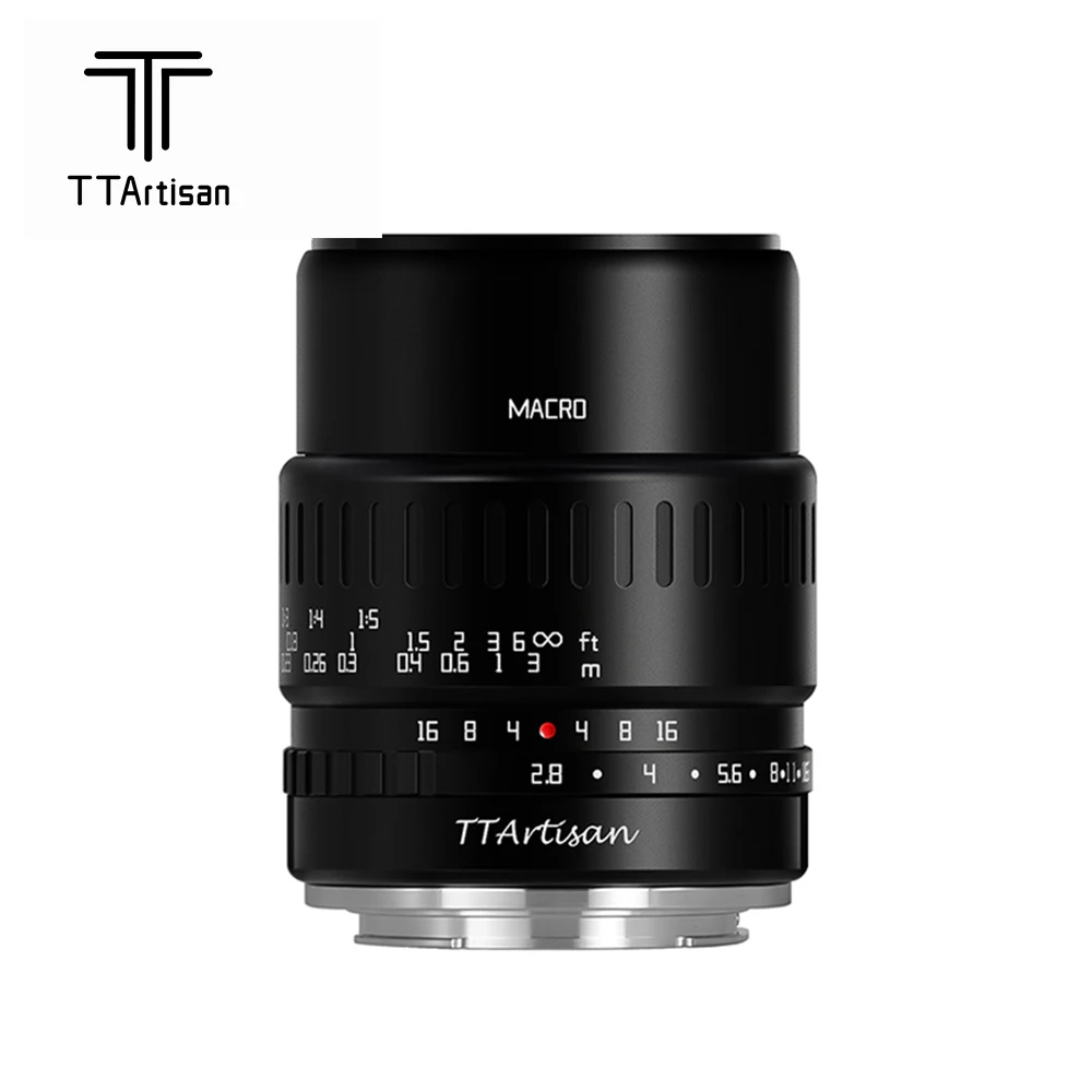 

TTArtisan 40mm F2.8 Macro Lens for Sony E Mount a6600 Fujifilm XT4 XA XE X-Pro Canon M50 Panasonic Olympus M43 Nikon Z30 Camera