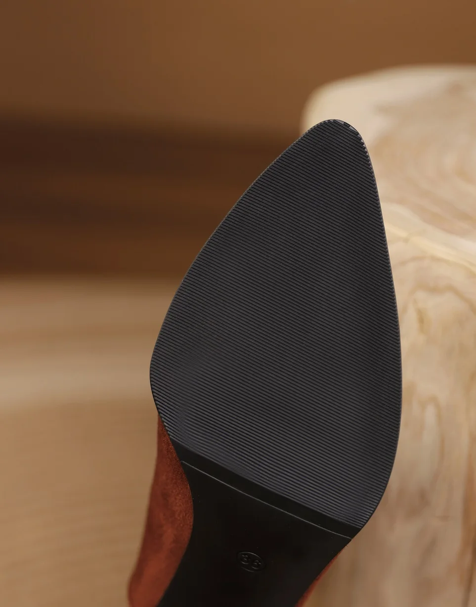 Free Shipping women's low boots booties stone PU and Suede PU buckles covered square chunky heels and back zipper spring booties