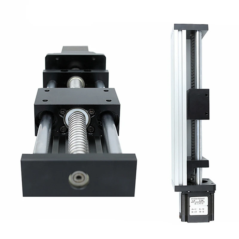 

CNC Slider Module Ball screw Linear Guide Motion Module 50-700MM Effective Stroke Rail Table With motor for CNC 3D Printer Part