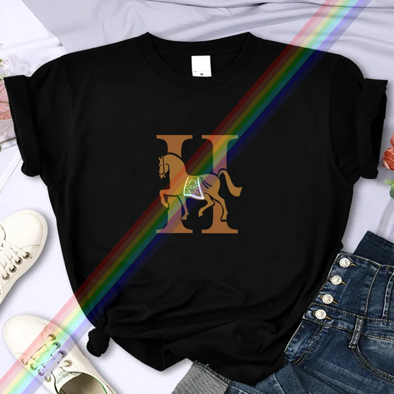 Женская футболка с принтом