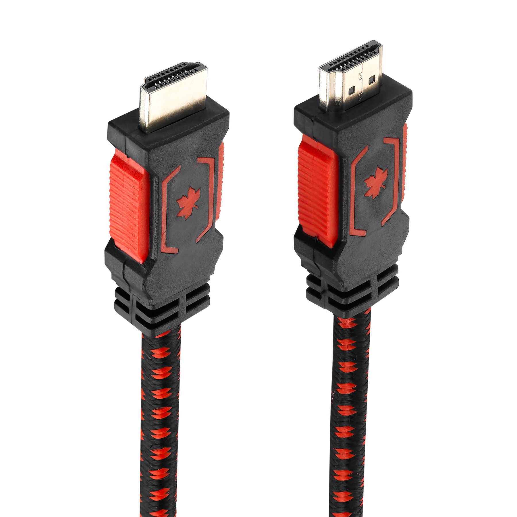 Нейлоновый Плетеный HDMI-совместимый кабель Bochara совместимый с HDMI 2 0 (4K x 2K) Ethernet