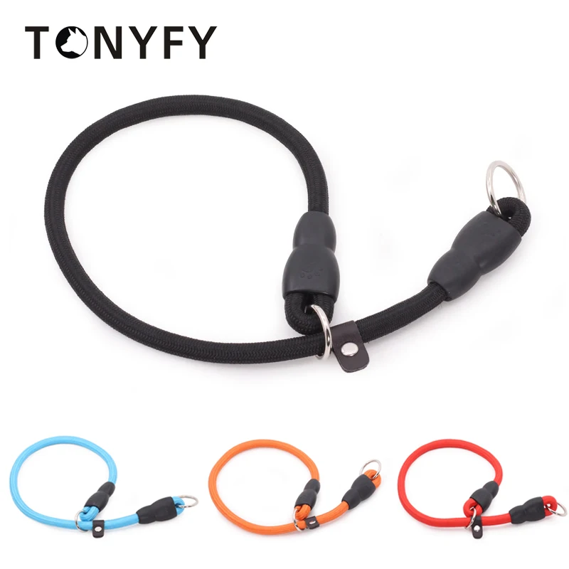 Нейлоновый ошейник для домашних питомцев аксессуар дрессировки собак прочный