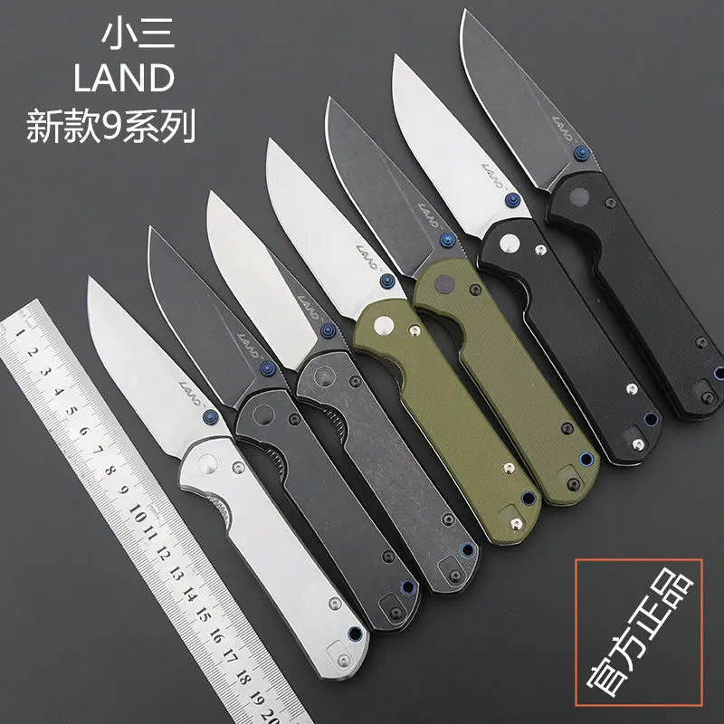 Three-Blade Wood NewLAND 9Series9103Outdoor Folding Portable Saber High Hardness Survival Fruit Knife8Series