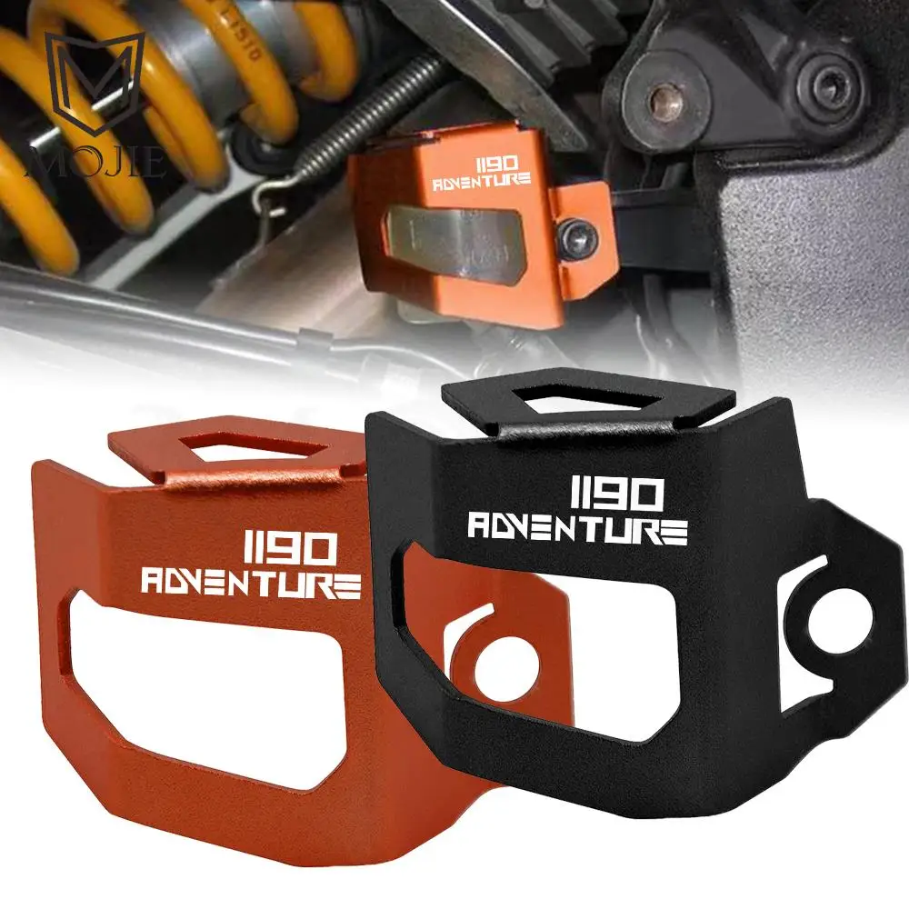 

Motorcycle Accessories Rear Brake Fluid Cover Reservoir Guard Protection For 1190 1050 1290 ADVENTURE ADV 2021 2020 2022 2019