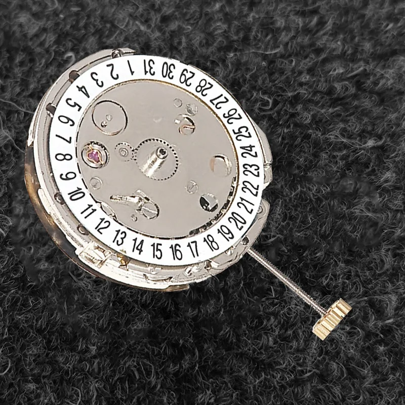 8205 Watch Movement Single Calendar 6 Stitches Silver Metal For 2813 Movement Automatic Machinery Replace 8205 Movement