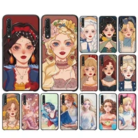 disney princess phone case for huawei p30 40 20 10 8 9 lite pro plus psmart2019