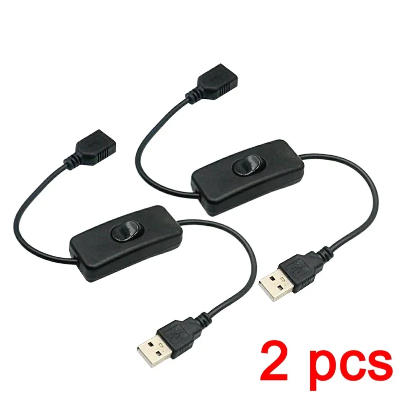 

USB-кабель с выключателем 28 см черный