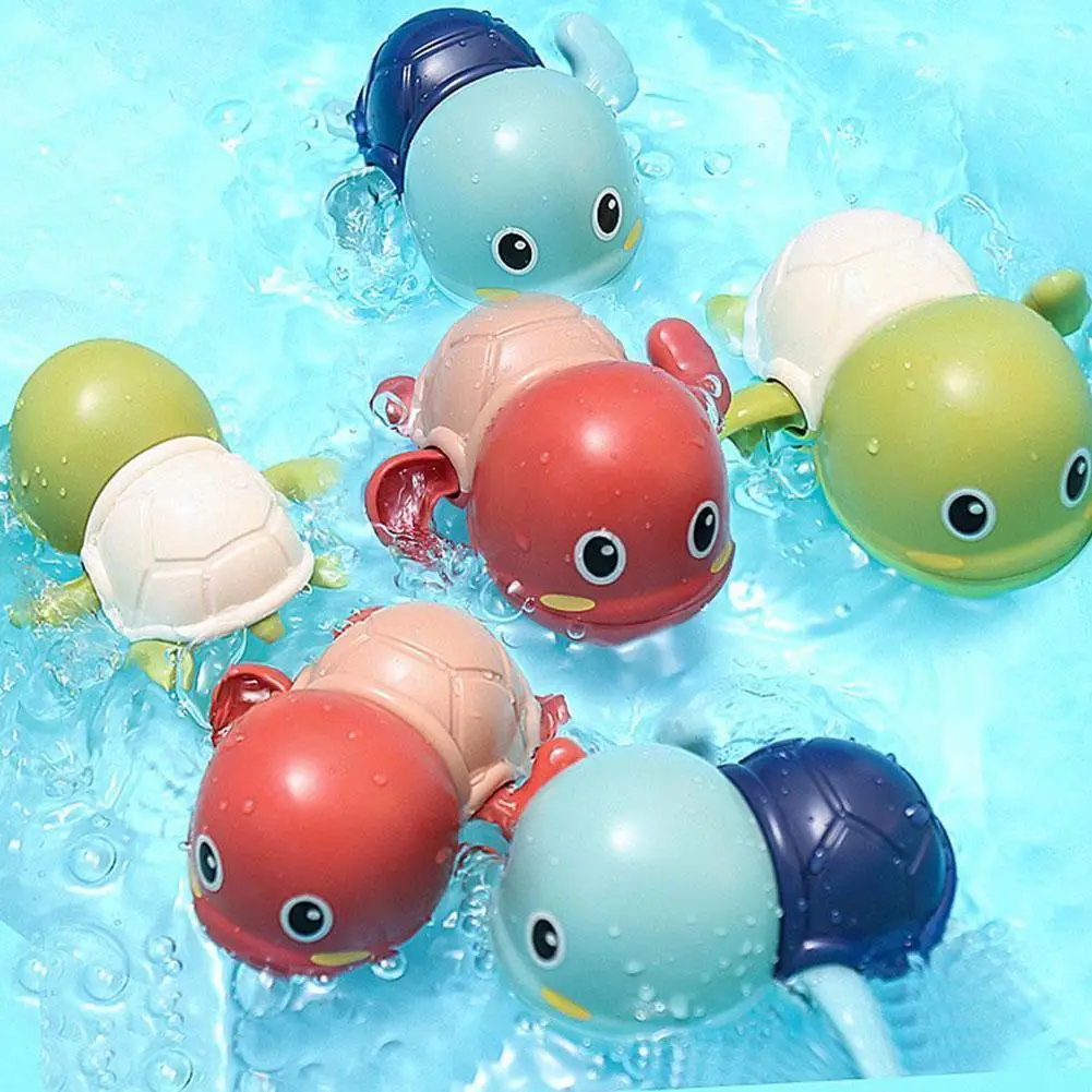 

Игрушки для купания для детей, детская игрушка для купания в воде, крутая маленькая черепаха для купания, Весенняя цепочка, детские игрушки, ...