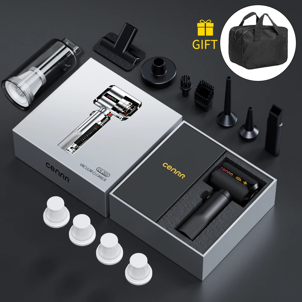 

CENRR новый автомобильный пылесос мини мощный беспроводной портативный пылесос для бытовой техники ручной подарок автомобильный пылесос