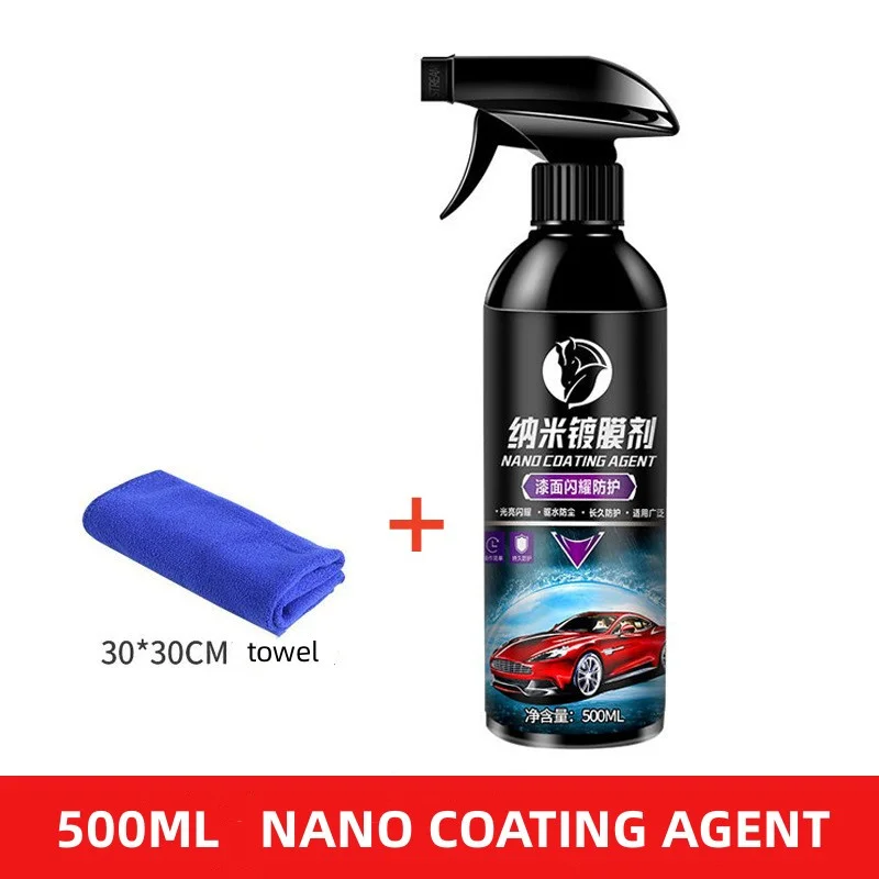 

Ceramic Car Coating 500ML 9H Nano Liquid Glass Plated Crystal Hydrophobic Waterproof Polishing Paint Hardness Car Polish Wax