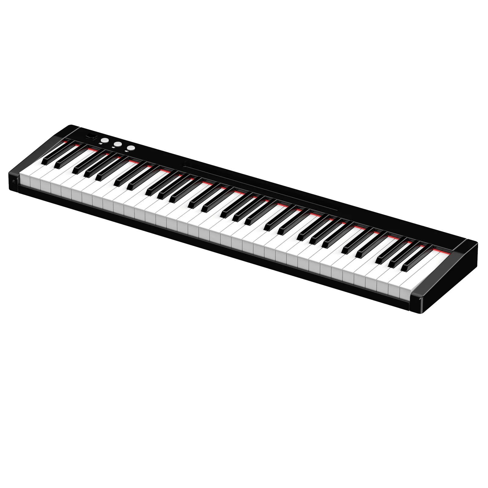 

Портативное пианино, клавиатура для пианино 61 клавиши, электронная клавиатура для пианино, цифровое пианино 128 ритмов, 140 тонов