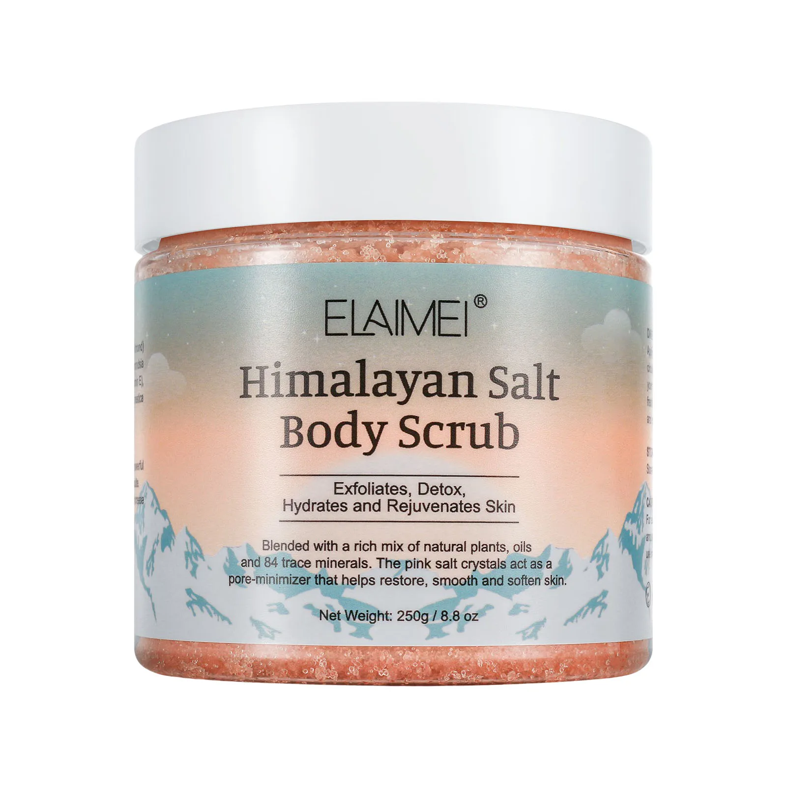 

Body Scrub Salt Scrub Body Care Organic Body Scrub To Exfoliate And Moisturize Skin Deep Cleansing Himalayan Salt Scrub