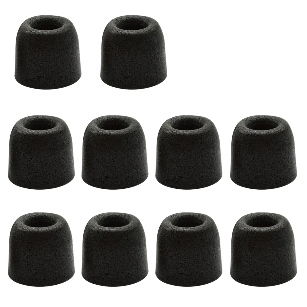 

Tipsearphone Earbud Memory Ear Earbuds Isolation Noise Replacement Small Best Black Earpads Headphone Eargels Eartips Covers
