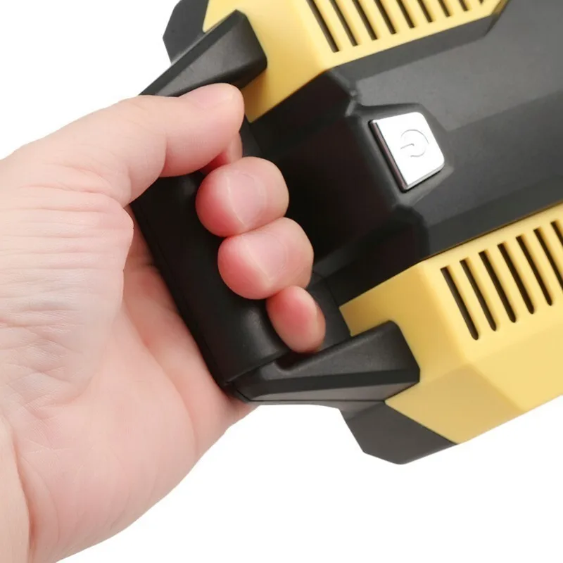 Цифровой автомобильный надувной насос 12 В/220 В автоматический воздушный