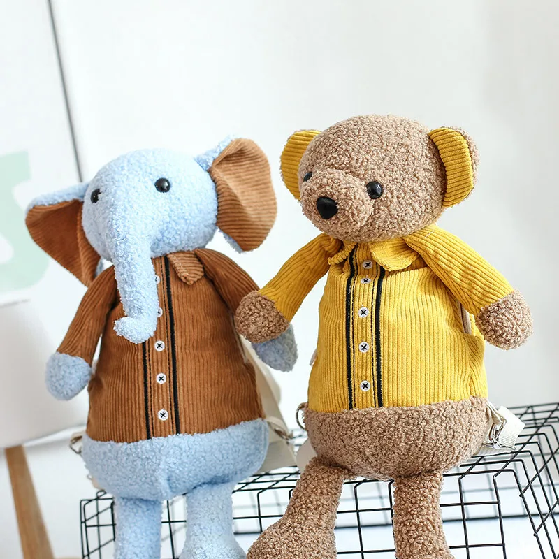 

Милая сумка с плюшевым медведем, женская сумка, маленькая сумка в сеточку с дикой куклой, красная сумка-мессенджер через плечо с мультяшным ...