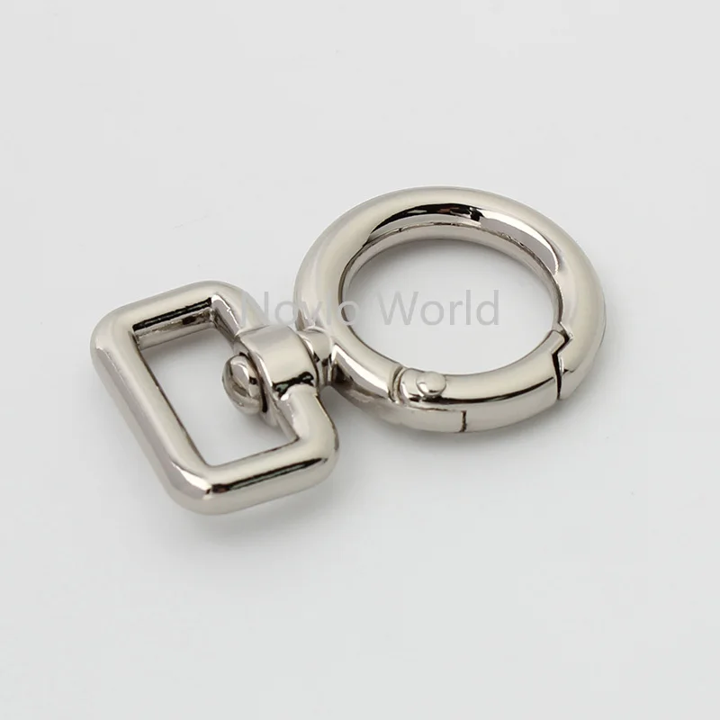 Металлический зажим для поводка собаки серебристый триггер тона верхнего конца