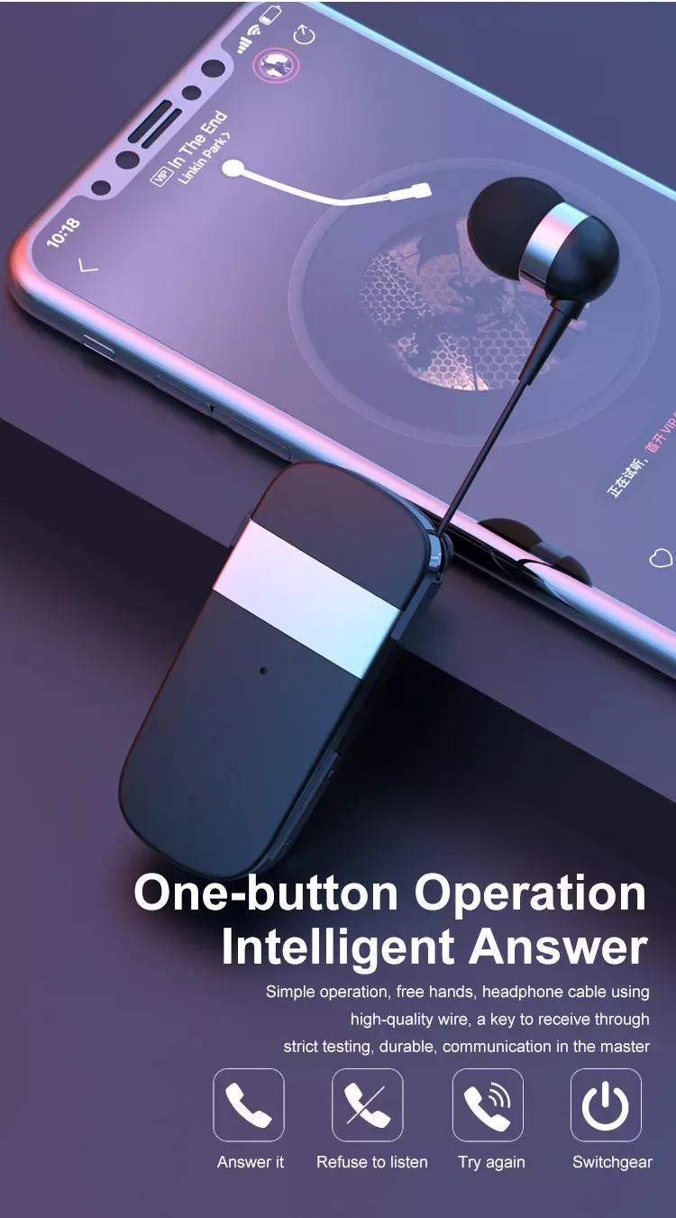 

Hot Sale K53 Mini Wireless Bluetooth Headset Call Sport Clip Driver Auriculares Earphone Handsfree Earbuds Remind Vibration New