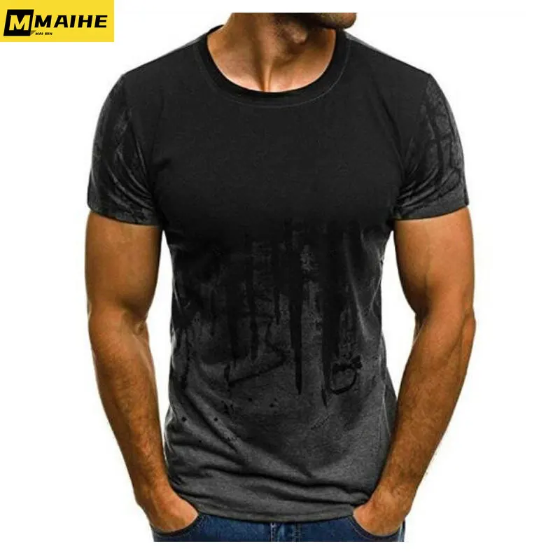 

Summer Quick Dry T-shirt Men's 3D Camo Quick Dry Short Sleeve Retro 90's hip hop street wear Men's casual short sleeve T-shirt