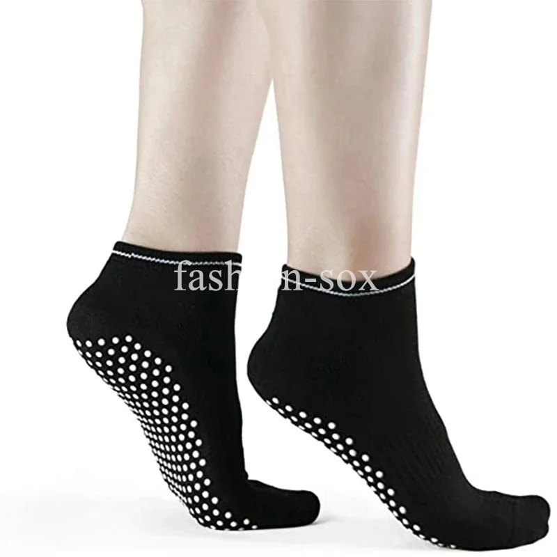 Compression Socks Pilates Socks Yoga Socks For Men Women Anti-Slip Breathable Ankle Ballet Dance Sports Socks for Fitness Gym