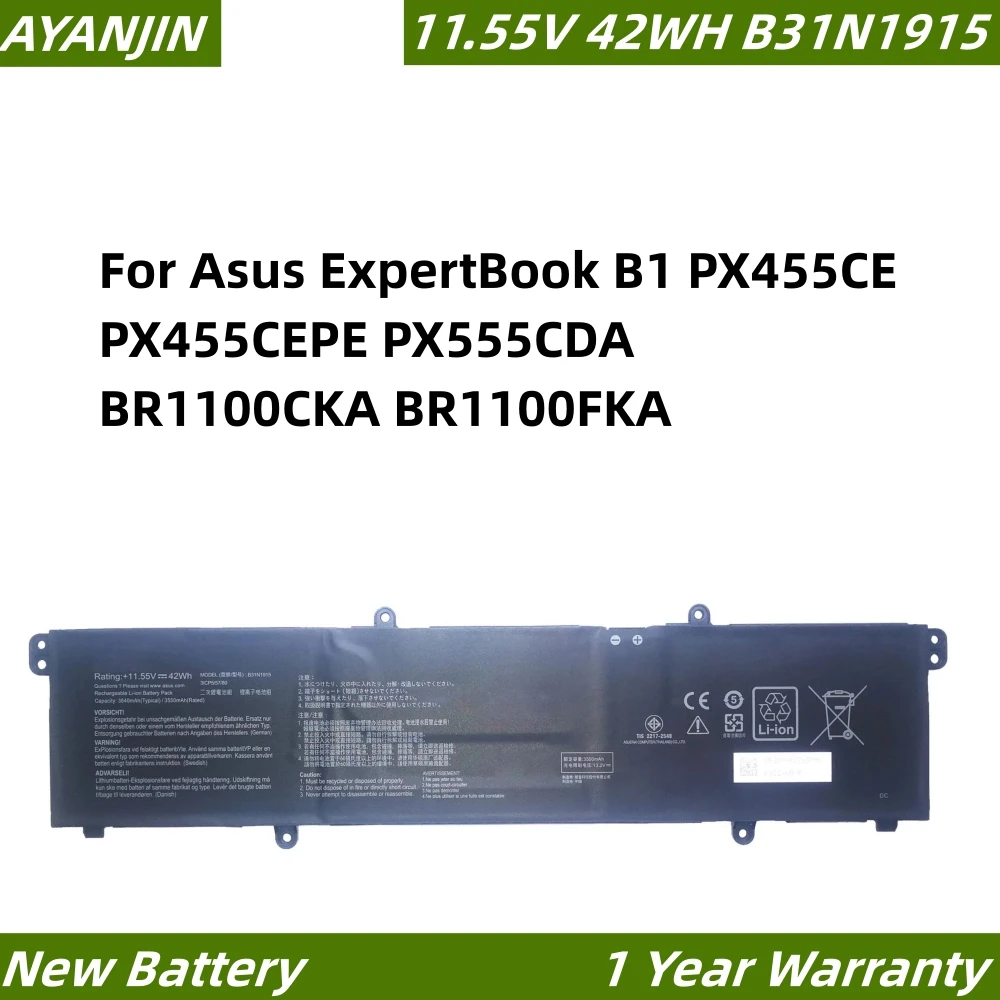 B31N1915 11,55 V 42Wh Аккумулятор