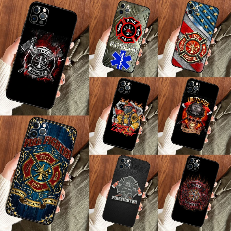 Фото Чехол Rescue Fire Dept Funda для OPPO Reno 15 F 14F 12F 11F 10 11 12 13 14 Pro 7 8 Lite OPPO Find X9 X8 X6 Pro №1