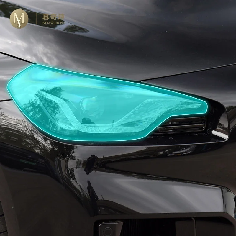 MUQSHI внешнее украшение автомобиля PPF защита фар ремонтная пленка ТПУ прозрачная