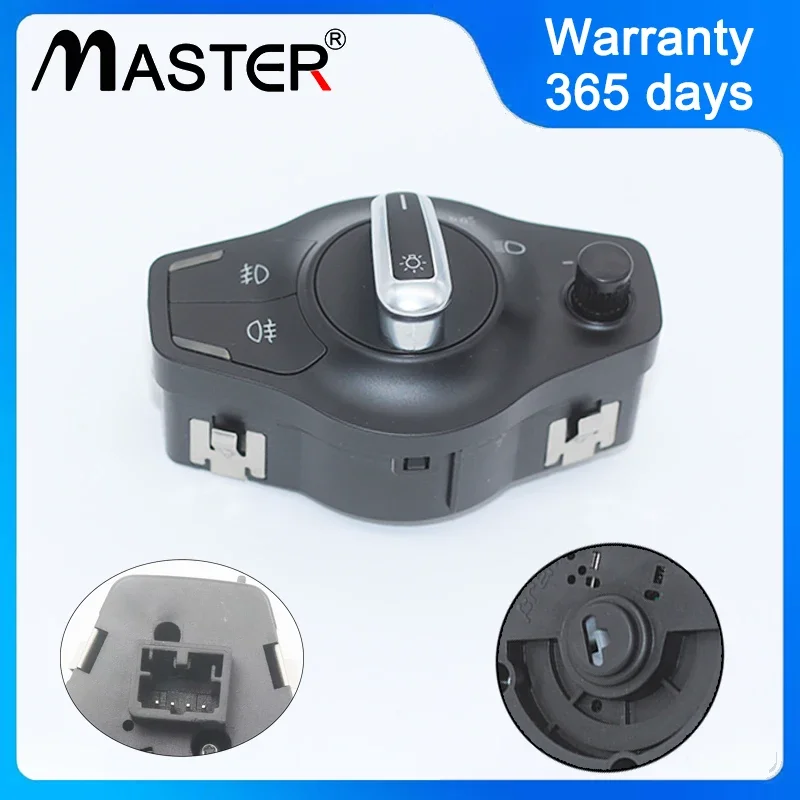 Переключатель приборной панели Хромированная фара Противотуманные фары